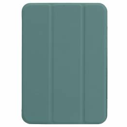  Smart ultratynt magnetisk iPad mini 6-deksel med klaff - Grangrønn