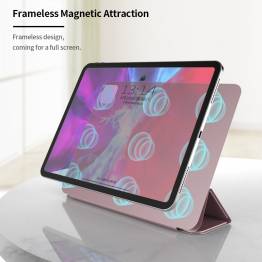  Smart ultratynt magnetisk iPad 11 Pro 2020 deksel med klaff - Rose Gold