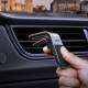 Ugreen magnetisk bilholder for luftuttaket i bilen med 2 magneter - Sølv