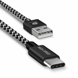 DUX DUCIS herdet USB til USB-C nylonkabel 3m