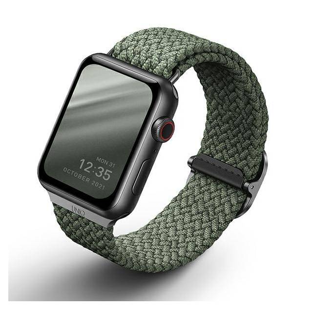 UNIQ Apple Watch flettet stropp 38/40/41 mm - Sitrusrosa