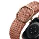 UNIQ Aspen Apple Watch flettet stropp 38/40/41 mm - Grapefruktrosa