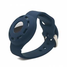 AirTag armbånd for barn i silikon - Mørk blå