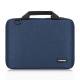 HAWEEL 14" MacBook-veske med praktisk tilbehørsrom og bærestropp - Blå