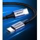 Ugreen USB-C kabel Zinc alloy 1,5m hvid Max 3A