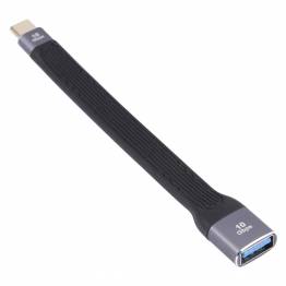  Kort USB-C til USB 3.0 hunn kabel adapter - 20 cm