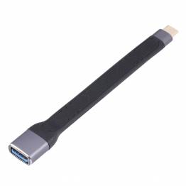 Kort USB-C til USB 3.0 hunn kabel adapter - 20 cm