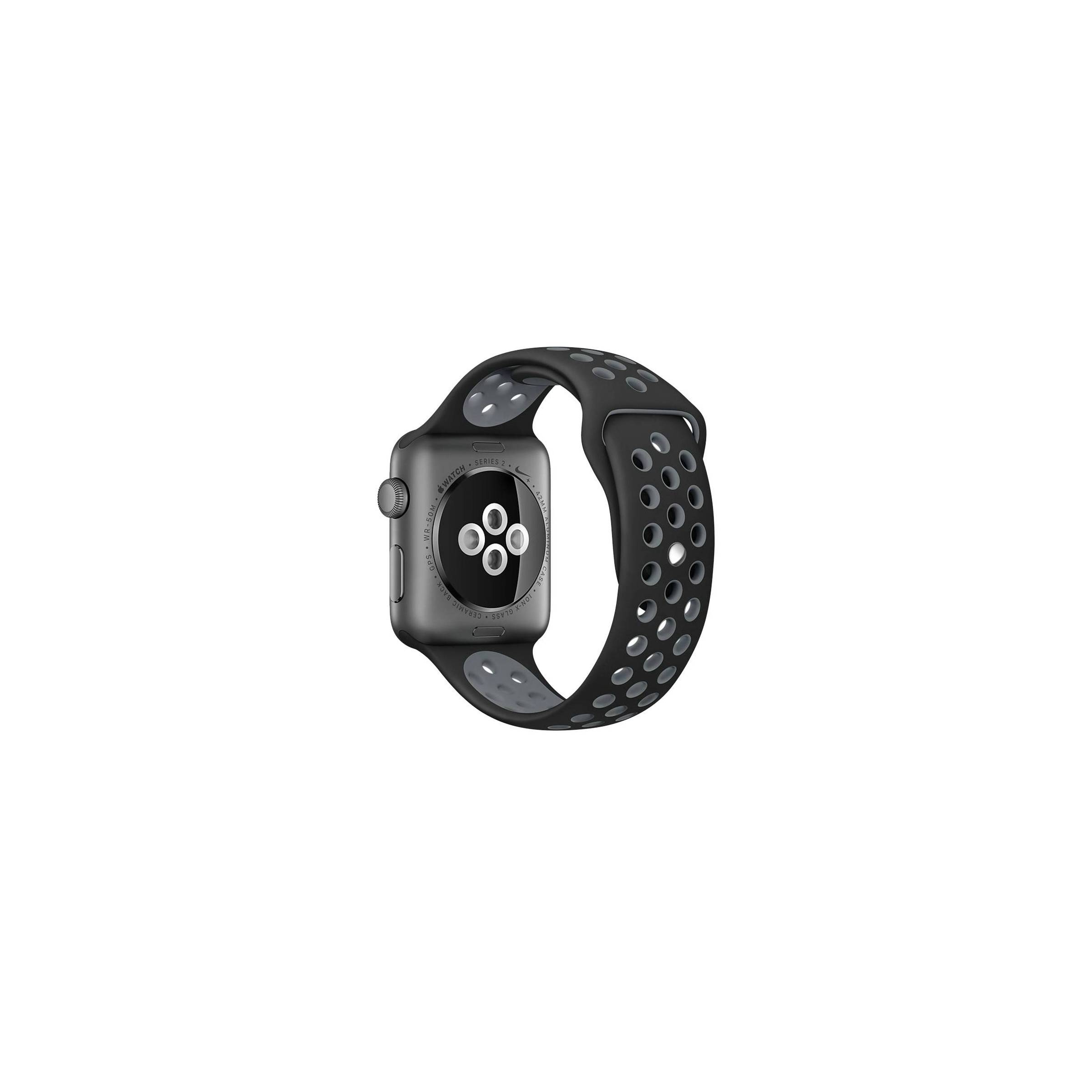 Bilde av Apple Watch Stropp I Silikon - Egnet For Sport, Størrelse 42mm, Farge Grå