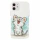 iPhone 12/12 Pro selvlysende deksel - Glad kattunge