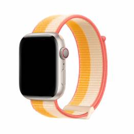 DUX DUCIS Apple Watch loopback-rem 42/44/45 mm - gul, hvit og oransje
