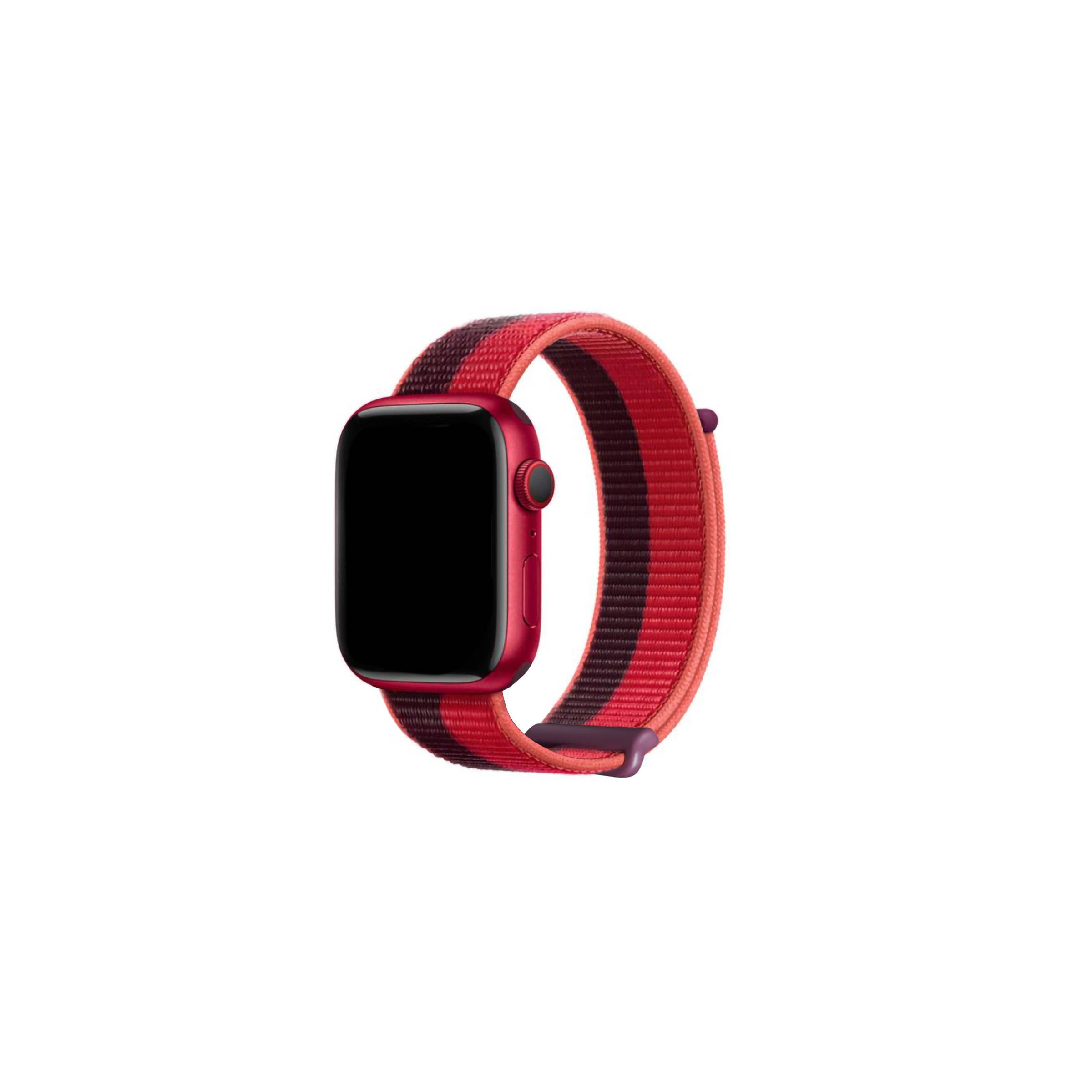 Bilde av Dux Ducis Apple Watch Loopback-rem 42/44/45 Mm - Vinrød Og Rød