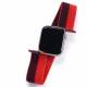DUX DUCIS Apple Watch loopback-rem 42/44/45 mm - Vinrød og rød