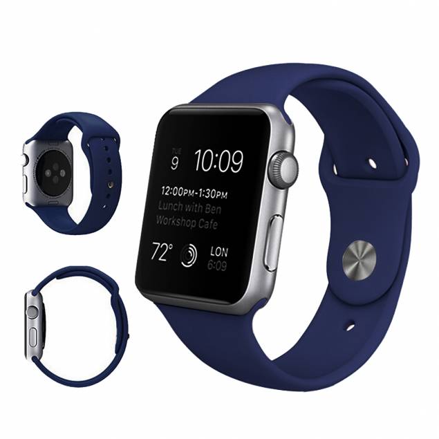 Apple Watch svart Sports stropp