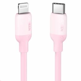 Ugreen MFi USB-C for Lightning-kabel - 1m - Rosa