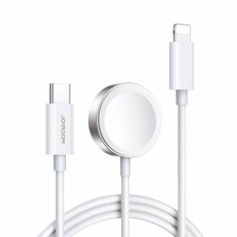 USB-C-kabel med iPhone-lader og Apple Watch-lader fra Joyroom