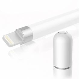 Magnetisk beskyttelseshette for Apple Pencil 1 - Hvit