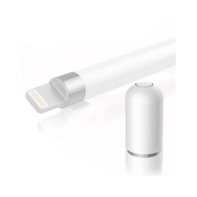 Magnetisk beskyttelseshette for Apple Pencil 1 - Hvit
