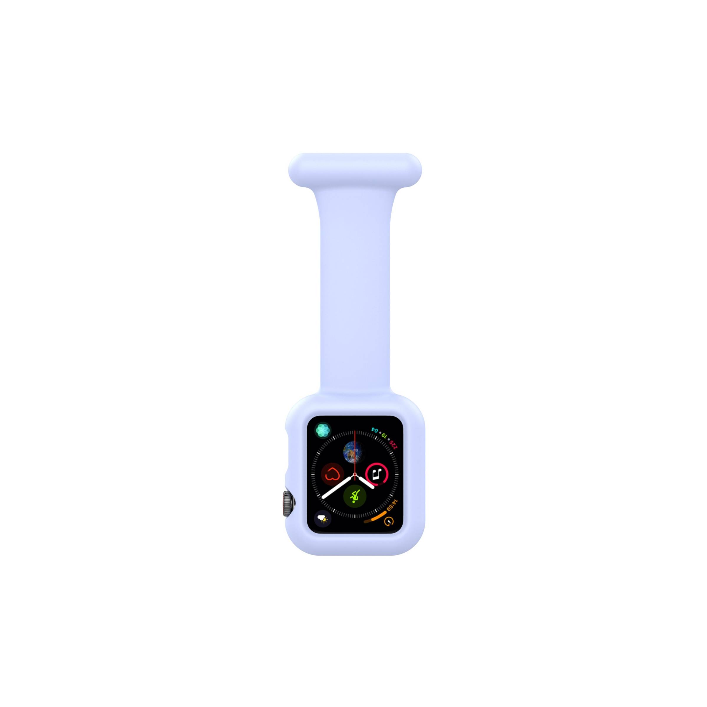 Bilde av Apple Watch-rem I Silikon For Sykepleiere 38/40/41mm - Lyseblå