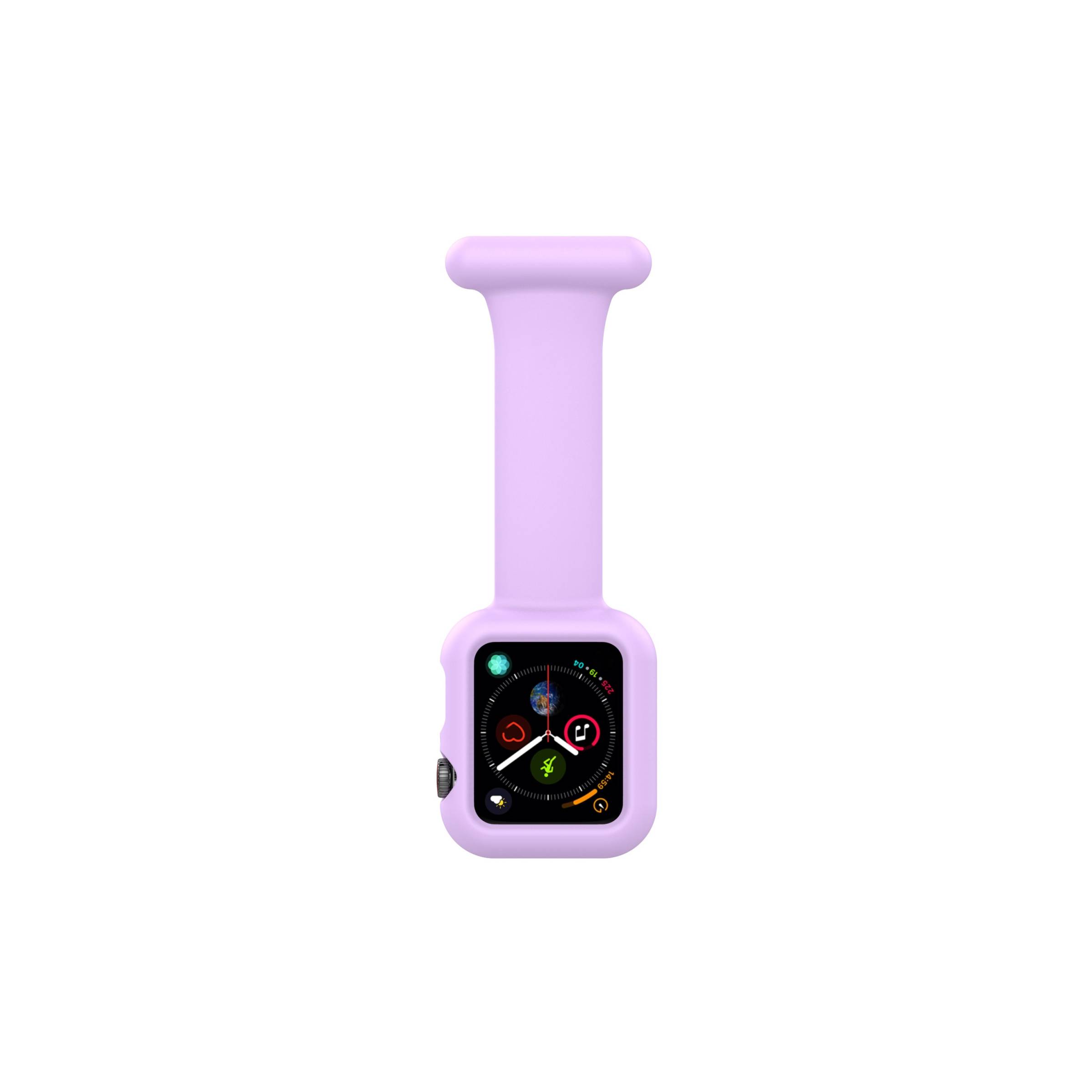 Bilde av Apple Watch-rem I Silikon For Sykepleiere 38/40/41mm - Lilla