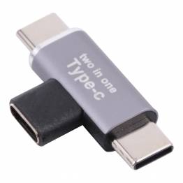 2-i-1 USB-C til 2x USB-C adapterplugg