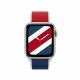 Apple Watch loopback-rem 38/40/41 mm - Rød, hvit og blå