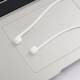 Anti-tap silikonrem for Apple AirPods 1/2 - Hvit