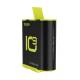Telesin batteri for GoPro Hero 9 / 10 - 1750mAh