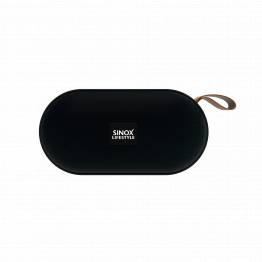 Sinox Lifestyle Travel Bluetooth-høyttaler med FM-radio - Sort