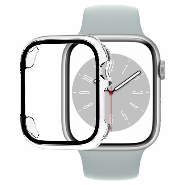 Apple Watch 7/8 deksel - 41mm - Gjennomsiktig