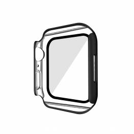  Ekstra beskyttende Apple Watch 7/8 deksel I hardplast - 41mm - Sort