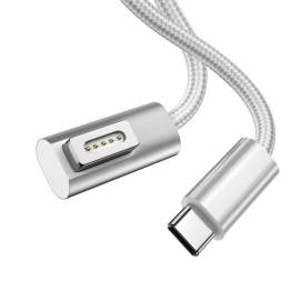 USB-C til Magsafe 1 PD hurtigladende vevd kabel - 100W - 1,8m