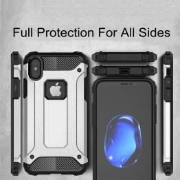  Ekstra beskyttelsesdeksel til iPhone X / XS - Sølv
