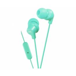 JVC in-ear hodetelefoner med fjernkontroll og mikrofon - Mintgrønn