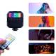 RGB fotolys med batteri og justerbar lys...