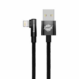  Baseus MVP robust USB til Lightning-kabel med vinkel - 1m - Svart