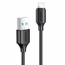  Joyroom 3-pack USB til Lightning-kabel - 0,25m, 1m og 2m - Svart