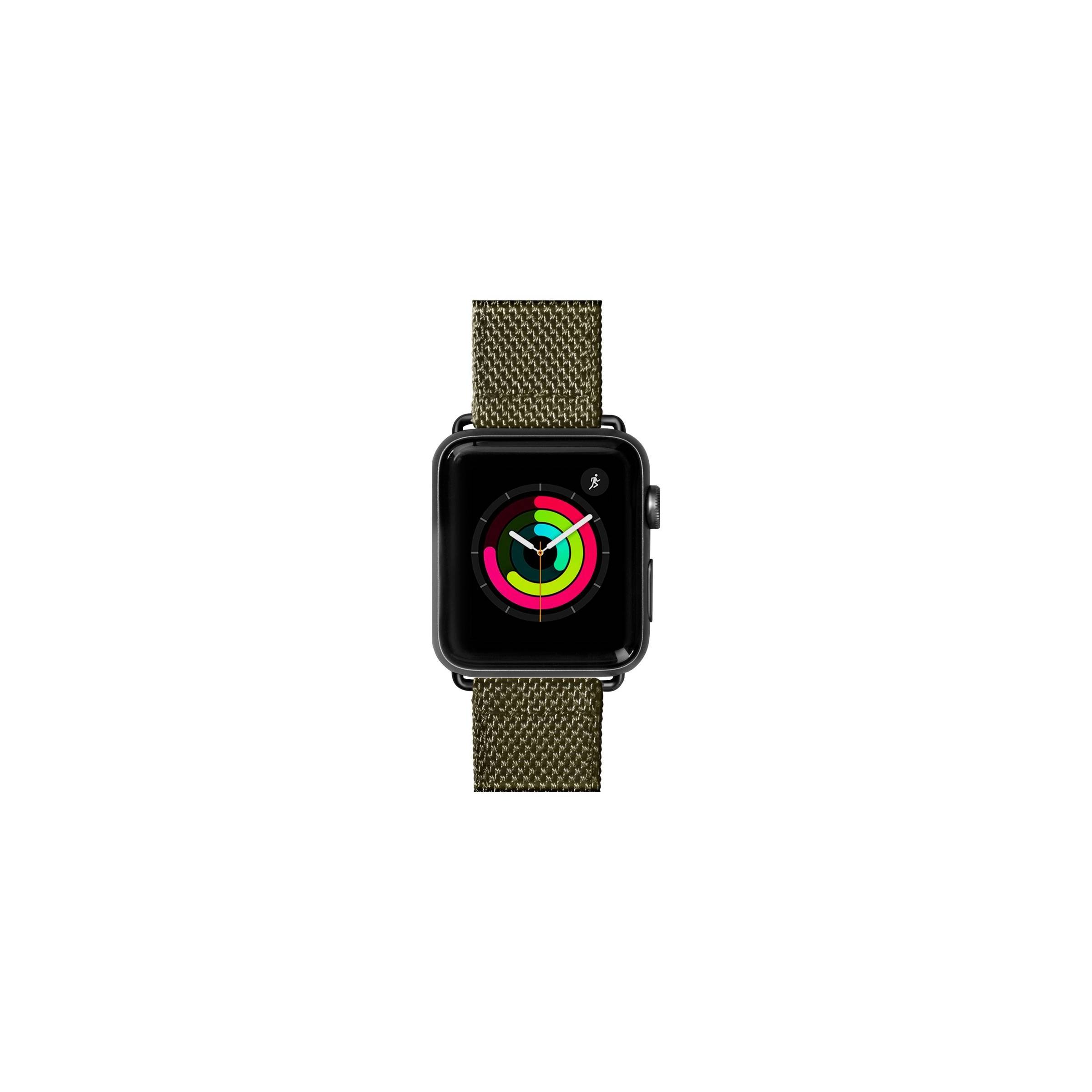 TECHNICAL 2.0 Apple Watch 44/45/46/49mm rem – Oliven Grøn