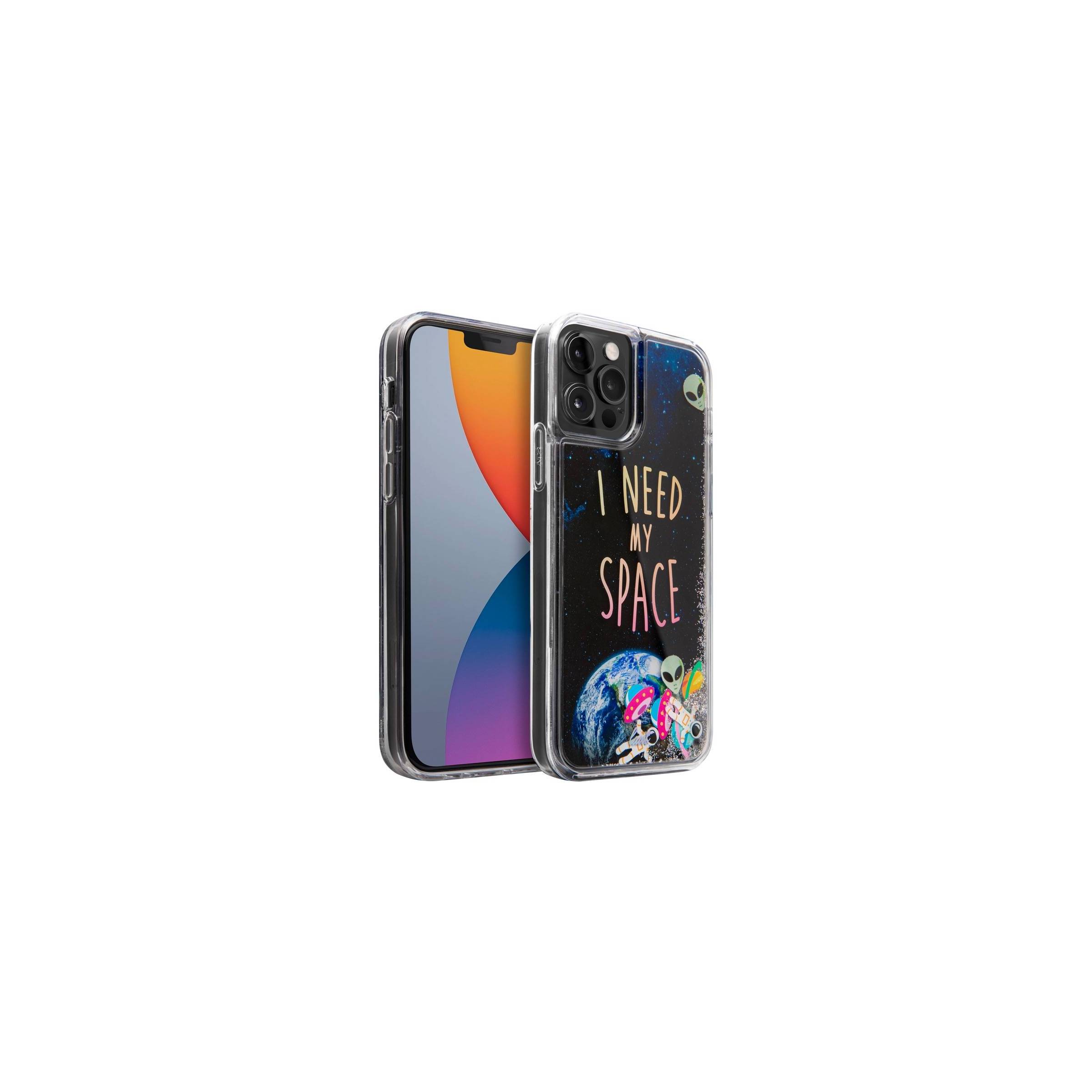 Bilde av Liquid Glitter Iphone 12 Pro Max Cover - Need More Space