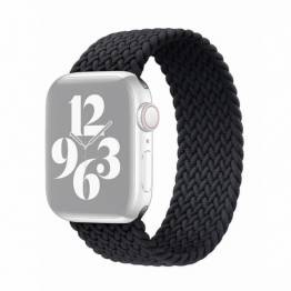 Apple Watch flettet stropp 42/44/45 mm - Small - Svart