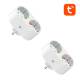 Gosund 2-pack Smart dobbel 2x strømplugg...