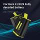 Telesin batteri for GoPro Hero 9 / 10 - 1750mAh