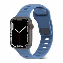 Sportsrem i silikon for Apple Watch Ultra og 42/44/45mm - Blå
