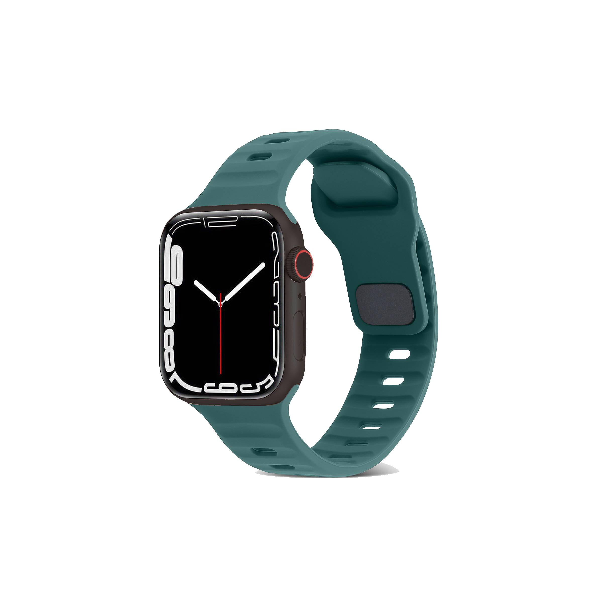 Bilde av Sportsrem I Silikon For Apple Watch Ultra Og 42/44/45mm - Grønn