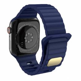 Silikonrem for Apple Watch Ultra og 42/44/45 mm - Mørkeblå