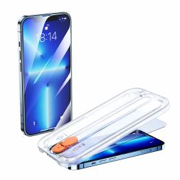 Beskyttelsesglass med enkel montering for iPhone 13/13 Pro/14 - 2 stk
