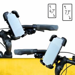  Wozinsky iPhone/mobiltelefonholder for sykkel og motorsykkel - opptil 7,1"