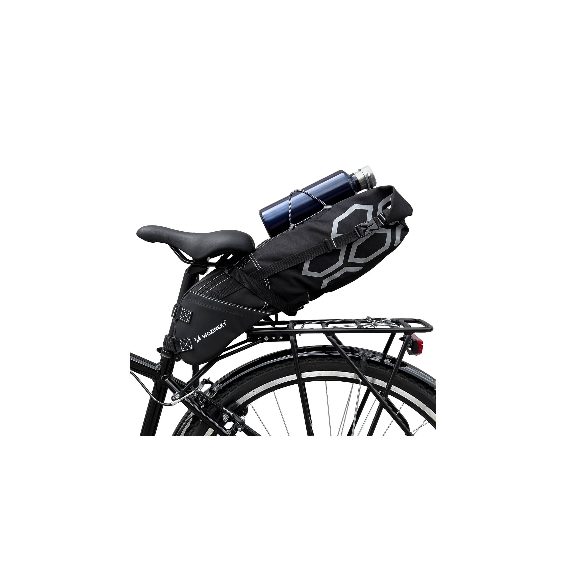 Bilde av Stor Salveske For Sykler Med Enkel Montering - Opptil 65cm Og 12l