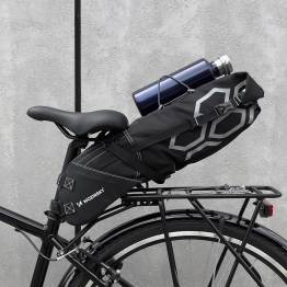  Stor salveske for sykler med enkel montering - opptil 65cm og 12l