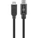 Goobay USB-C til MicroUSB-kabel - 1m