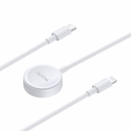 USB-C-kabel med iPhone-lader og Apple Watch-lader fra Yesido